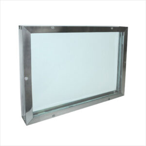 Visor radiológico multicristal 800x600mm, equivalência de 1,1 a 1,3mm Pb.